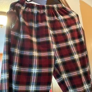 Flannel pajamas pants